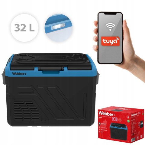 LODÓWKA KOMPRESOROWA ZAMRAŻARKA TURYSTYCZNA SAMOCHODOWA 12V/230V 32L SMART LODÓWKA KOMPRESOROWA ZAMRAŻARKA TURYSTYCZNA SAMOCHODOWA 12V/230V 32L SMART