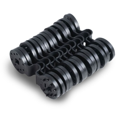 Siatka cieniująca 1,5x25m 110 g/m2 + 50 zacisków zielona