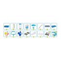 Basen ogrodowy stelażowy 260 x 160 x 65 cm 15w1 INTEX 28271