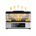 Suszarka do grzybów owoców warzyw IK3301 400W 5 sit timer LED