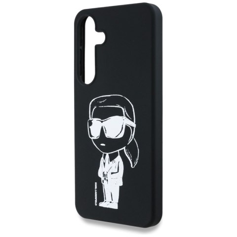 Karl Lagerfeld Silicone Graffiti Ikonik Printed Logo MagSafe - Etui Samsung Galaxy S25 (czarny) Karl Lagerfeld Silicone Graffiti Ikonik Printed Logo MagSafe - Etui Samsung Galaxy S25 (czarny)