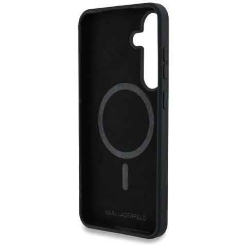 Karl Lagerfeld Silicone Graffiti Ikonik Printed Logo MagSafe - Etui Samsung Galaxy S25 (czarny) Karl Lagerfeld Silicone Graffiti Ikonik Printed Logo MagSafe - Etui Samsung Galaxy S25 (czarny)
