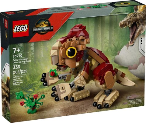 LEGO Jurassic World Mały dinozaur Dolores: aquilops 76970 LEGO Jurassic World Mały dinozaur Dolores: aquilops 76970
