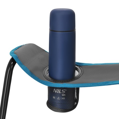 NC3706 KRZESŁO TURYSTYCZNE SZARE NILS CAMP