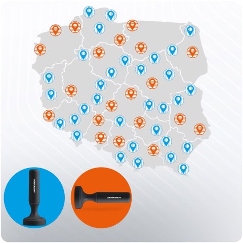 Antena wewnętrzna 360 stopni TV ultra HD 4K Berdsen BD-956 czarna