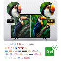 Antena wewnętrzna zewnętrzna TV ultra HD 4K Berdsen BD-955 czarna