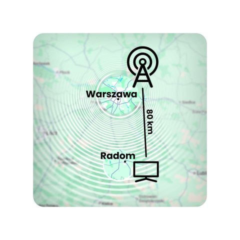 Antena zewnętrzna kierunkowa TV ultra HD 4K Berdsen BD-953