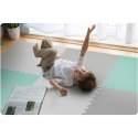 Duża mata piankowa puzzle Ricokids 180x180cm 9 szt szaro-turkusowa Duża mata piankowa puzzle Ricokids 180x180cm 9 szt szaro-turkusowa
