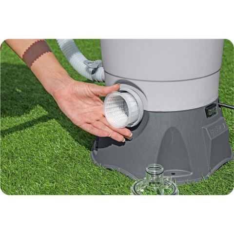 Pompa piaskowa do basenów + kulki filtracyjne 3596l/h Bestway 58515