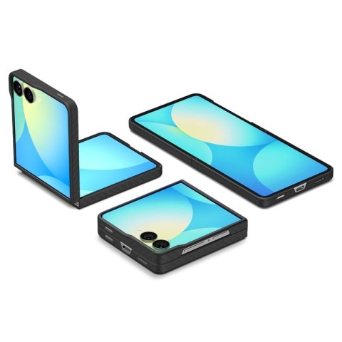 Spigen Airskin Aramid - Etui do Samsung Galaxy Z Flip 7 (Black) Spigen Airskin Aramid - Etui do Samsung Galaxy Z Flip 7 (Black)