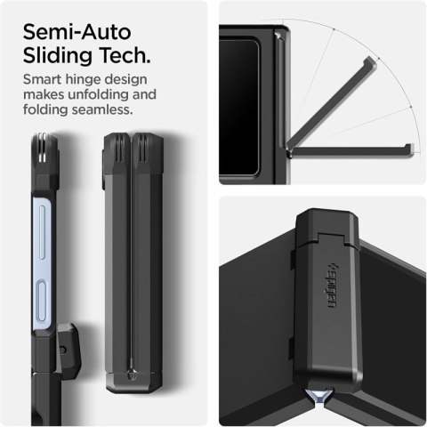 Spigen Tough Armor Pro Mag MagSafe - Etui do Samsung Galaxy Z Flip 6 / 7 FE (Black) Spigen Tough Armor Pro Mag MagSafe - Etui do Samsung Galaxy Z Flip 6 / 7 FE (Black)