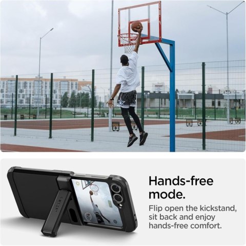 Spigen Tough Armor Pro Mag MagSafe - Etui do Samsung Galaxy Z Flip 6 / 7 FE (Black) Spigen Tough Armor Pro Mag MagSafe - Etui do Samsung Galaxy Z Flip 6 / 7 FE (Black)