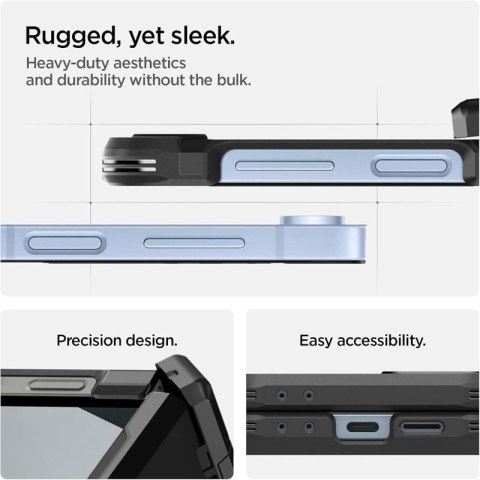 Spigen Tough Armor Pro Mag MagSafe - Etui do Samsung Galaxy Z Flip 6 / 7 FE (Black) Spigen Tough Armor Pro Mag MagSafe - Etui do Samsung Galaxy Z Flip 6 / 7 FE (Black)