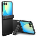 Spigen Tough Armor Pro Mag MagSafe - Etui do Samsung Galaxy Z Flip 7 (Black)