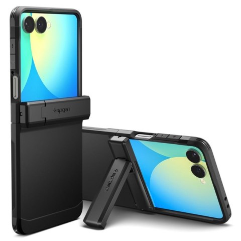 Spigen Tough Armor Pro Mag MagSafe - Etui do Samsung Galaxy Z Flip 7 (Black) Spigen Tough Armor Pro Mag MagSafe - Etui do Samsung Galaxy Z Flip 7 (Black)