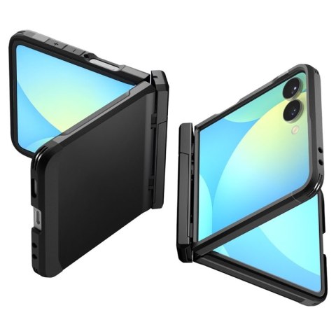 Spigen Tough Armor Pro Mag MagSafe - Etui do Samsung Galaxy Z Flip 7 (Black) Spigen Tough Armor Pro Mag MagSafe - Etui do Samsung Galaxy Z Flip 7 (Black)
