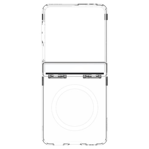 Spigen Ultra Hybrid Pro Mag MagSafe - Etui do Samsung Galaxy Z Flip 7 (Clear/White) Spigen Ultra Hybrid Pro Mag MagSafe - Etui do Samsung Galaxy Z Flip 7 (Clear/White)
