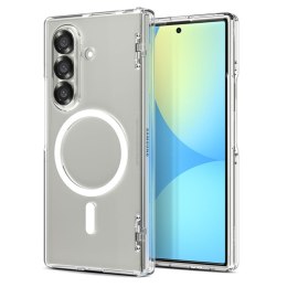 Spigen Ultra Hybrid Pro Mag MagSafe - Etui do Samsung Galaxy Z Fold 7 (Clear/White)