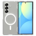 Spigen Ultra Hybrid Pro Mag MagSafe - Etui do Samsung Galaxy Z Fold 7 (Clear/White)