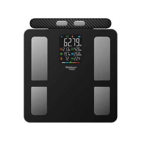 Waga łazienkowa Webber SCALA IF2825A analiza 15 parametrów Bluetooth Waga łazienkowa Webber SCALA IF2825A analiza 15 parametrów Bluetooth