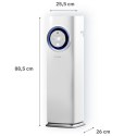 Klimatyzator przenośny METREX AC-H025A2H 3w1 Wi-Fi pompa ciepła 30m2