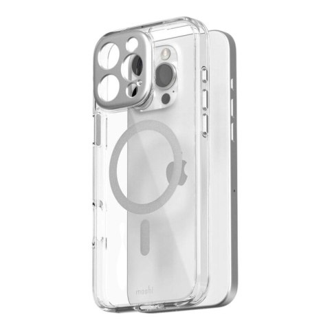 Moshi iGlaze MagSafe - Etui iPhone 16 Pro Max (Luna Silver) Moshi iGlaze MagSafe - Etui iPhone 16 Pro Max (Luna Silver)