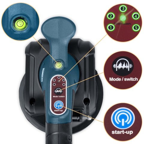 Przyssawka wibrująca do płytek próżniowa elektryczna do 100 kg Humberg HM-160