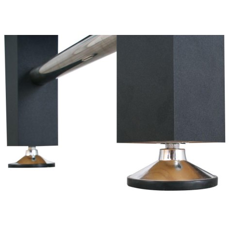 STÓŁ DO GRY W PIŁKARZYKI 142x76x88CM CZARNY STÓŁ DO GRY W PIŁKARZYKI 142x76x88CM CZARNY