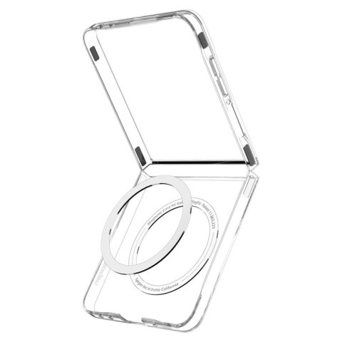 Spigen Airskin Mag MagSafe - Etui do Samsung Galaxy Z Flip 7 (Clear/White) Spigen Airskin Mag MagSafe - Etui do Samsung Galaxy Z Flip 7 (Clear/White)