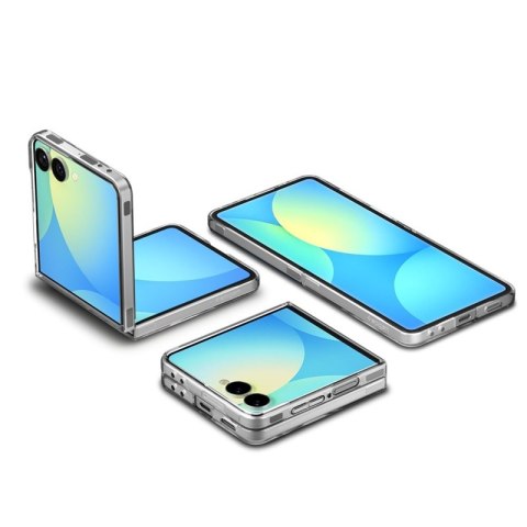 Spigen Airskin Mag MagSafe - Etui do Samsung Galaxy Z Flip 7 (Clear/White) Spigen Airskin Mag MagSafe - Etui do Samsung Galaxy Z Flip 7 (Clear/White)