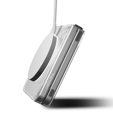 Spigen Airskin Mag MagSafe - Etui do Samsung Galaxy Z Flip 7 (Clear/White) Spigen Airskin Mag MagSafe - Etui do Samsung Galaxy Z Flip 7 (Clear/White)
