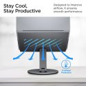 Spigen LD204H Laptop Stand Hub - Podstawka / stojak pod laptopa z Hubem 6 w 1 (Space Grey)