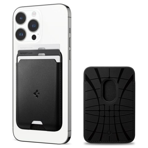 Spigen Valentinus Pro MagSafe - Portfel magnetyczny (Black) Spigen Valentinus Pro MagSafe - Portfel magnetyczny (Black)