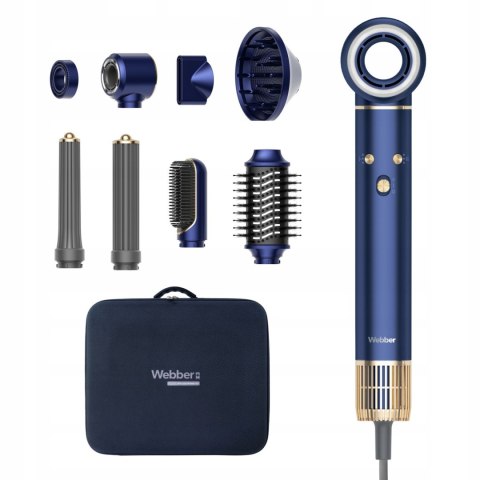Suszarka do włosów Webber HD4 PRO 8w1 1300W jonizacja BLDC etui Suszarka do włosów Webber HD4 PRO 8w1 1300W jonizacja BLDC etui