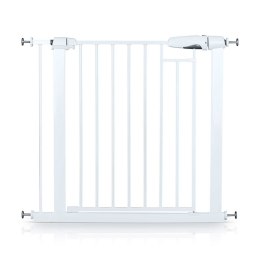 Bramka zabezpieczająca Nukido biała regulowana magnetyczna 108 cm