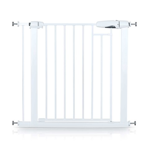 Bramka zabezpieczająca Nukido biała regulowana magnetyczna 108 cm