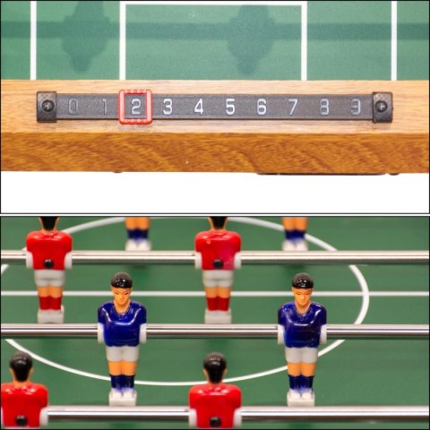 STÓŁ DO GRY W PIŁKARZYKI WOODEN 69x36,5x65CM ENERO STÓŁ DO GRY W PIŁKARZYKI WOODEN 69x36,5x65CM ENERO