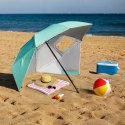 Nc17114 Parasol/Parawan Plażowy 2W1 Xxl 240 Cm Zielony Nils