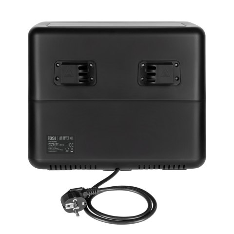 Frytkownica beztłuszczowa TEESA AIR FRYER DUAL POT XXL 8L 2700W