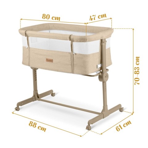 Łóżeczko dziecięce składane turystyczne / dostawka Nukido NK-243