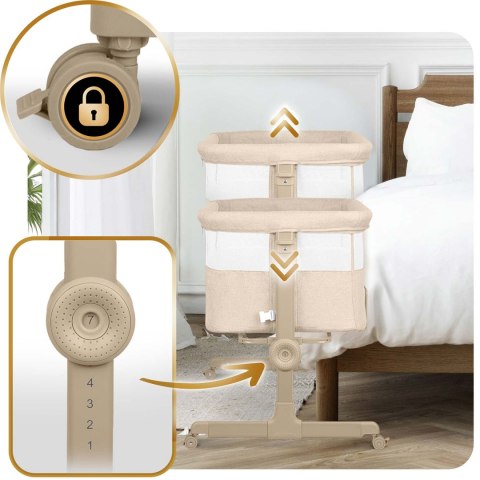 Łóżeczko dziecięce składane turystyczne / dostawka Nukido NK-243