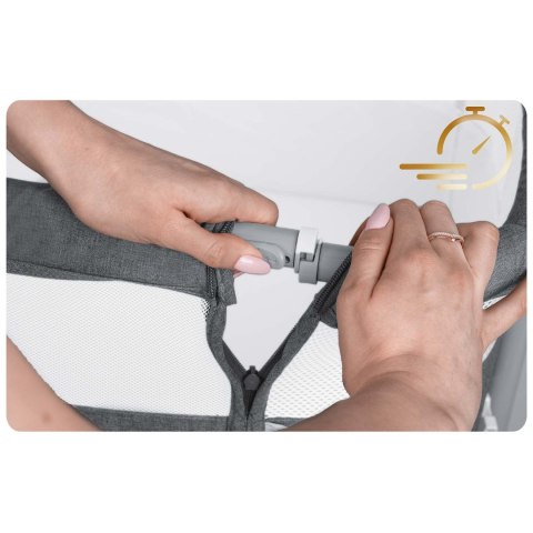 Łóżeczko dziecięce składane turystyczne / dostawka Nukido NK-243