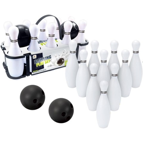 ZESTAW SPORTOWY DO GRY W KRĘGLE BOWLING PLAY SET 30CM ZESTAW SPORTOWY DO GRY W KRĘGLE BOWLING PLAY SET 30CM