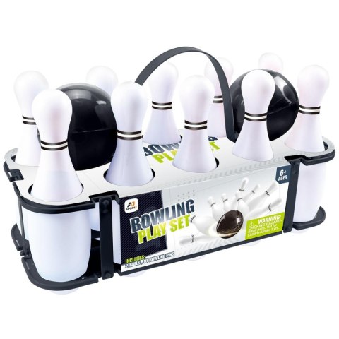 ZESTAW SPORTOWY DO GRY W KRĘGLE BOWLING PLAY SET 30CM ZESTAW SPORTOWY DO GRY W KRĘGLE BOWLING PLAY SET 30CM