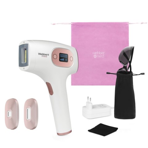 Depilator laserowy WEBBER S7 IPL CoolSkin twarz ciało bikini LCD Depilator laserowy WEBBER S7 IPL CoolSkin twarz ciało bikini LCD
