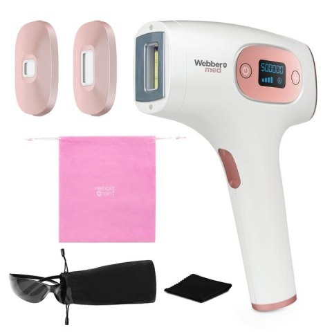 Depilator laserowy WEBBER S7 IPL CoolSkin twarz ciało bikini LCD Depilator laserowy WEBBER S7 IPL CoolSkin twarz ciało bikini LCD