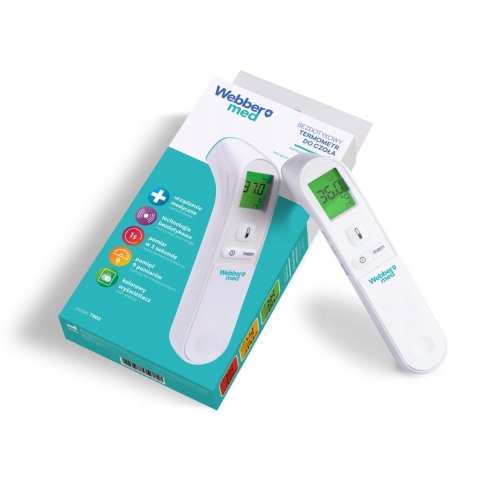 Webber MED TR02 termometr bezdotykowy na podczerwień czoło dzieci