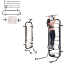 DW2708 drabinka gimnastyczna wielofunkcyjna HMS 223cm z gumami i taśmami