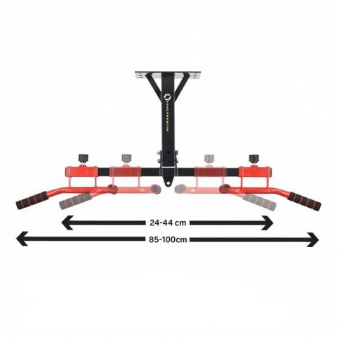 DD10 drążek do podciągania ścienno-sufitowy HMS premium z uchwytem na worek DD10 drążek do podciągania ścienno-sufitowy HMS premium z uchwytem na worek