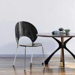 Krzesło Corvara nowoczesne z polycarbonatu